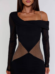 LUMINA MAXI DRESS BLACK