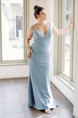 Ellapink Crepe Dress | Made To Order