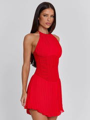 Ellapink CALLA MINI DRESS RED