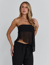 Ellapink CLOVELLY TOP BLACK