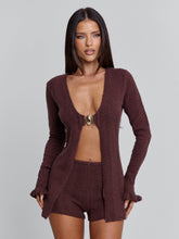 Ellapink VELMA SHORTS CHOCOLATE