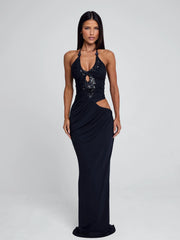 Ellapink MUTIA MAXI DRESS NAVY