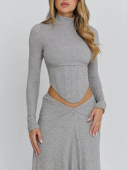 Ellapink AMELIS TOP GREY