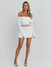 Ellapink SYLVAINE MINI DRESS WHITE