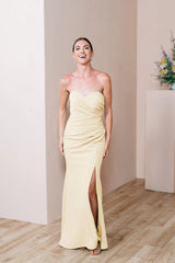 Ellapink Convertible Crepe Dress | Made To Order