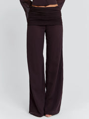 Ellapink LENNA PANT CHOCOLATE