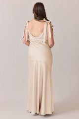 Ellapink Satin Dress | Made To Order