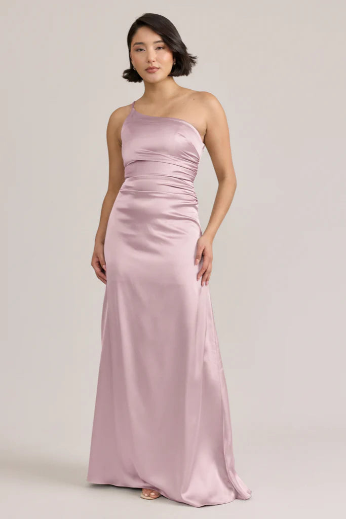 Ellapink Satin Dress Perfect Pink | Ready To Ship