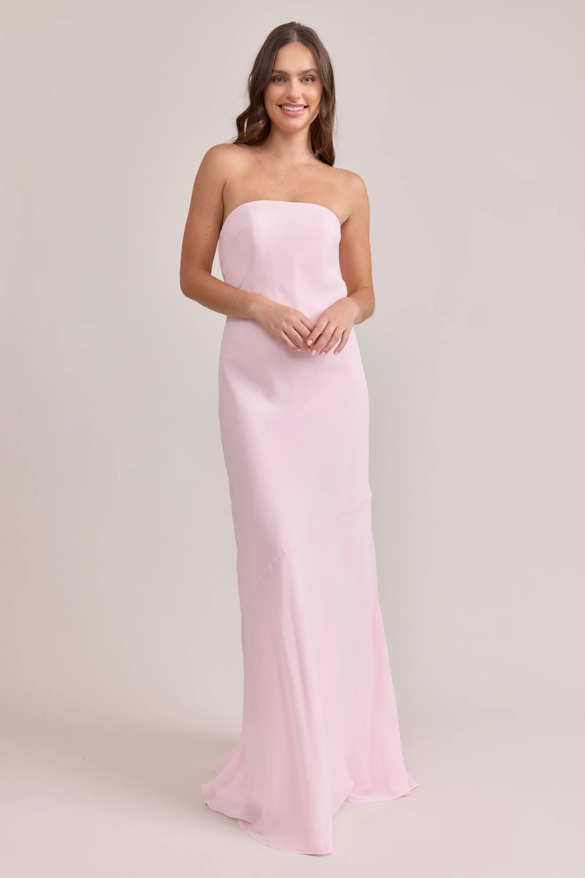 Ellapink Chiffon Dress | Made To Order