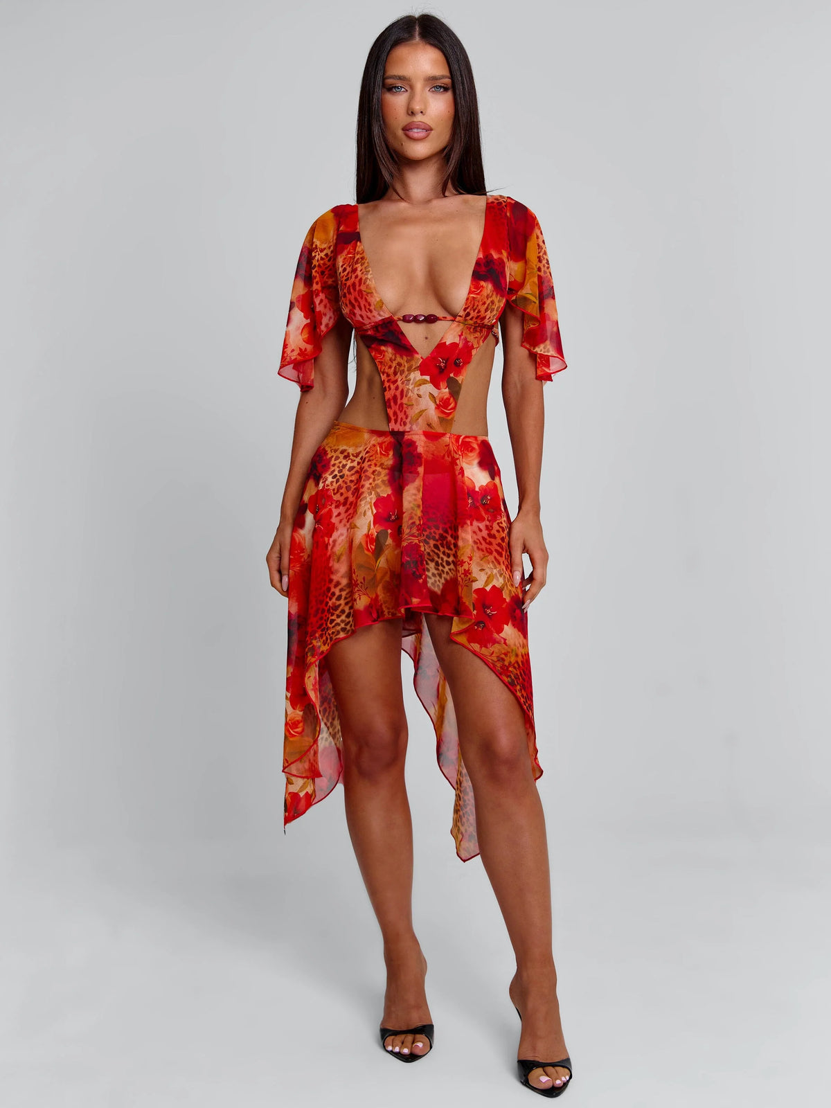 HARTLEY MINI DRESS ROSALIA