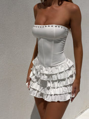 PIPPA DRESS BRIGHT WHITE