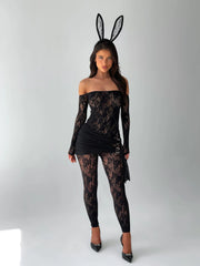 BRITTANY MINI SKIRT BLACK