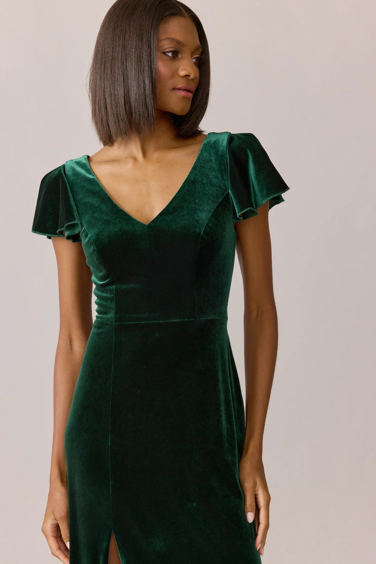 Ellapink Velvet Dress | Made To Order