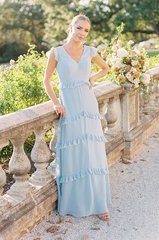 Ellapink Chiffon Dress | Made To Order