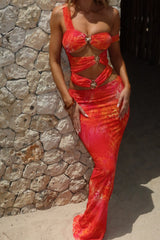 MAZIE MAXI DRESS TROPICANA