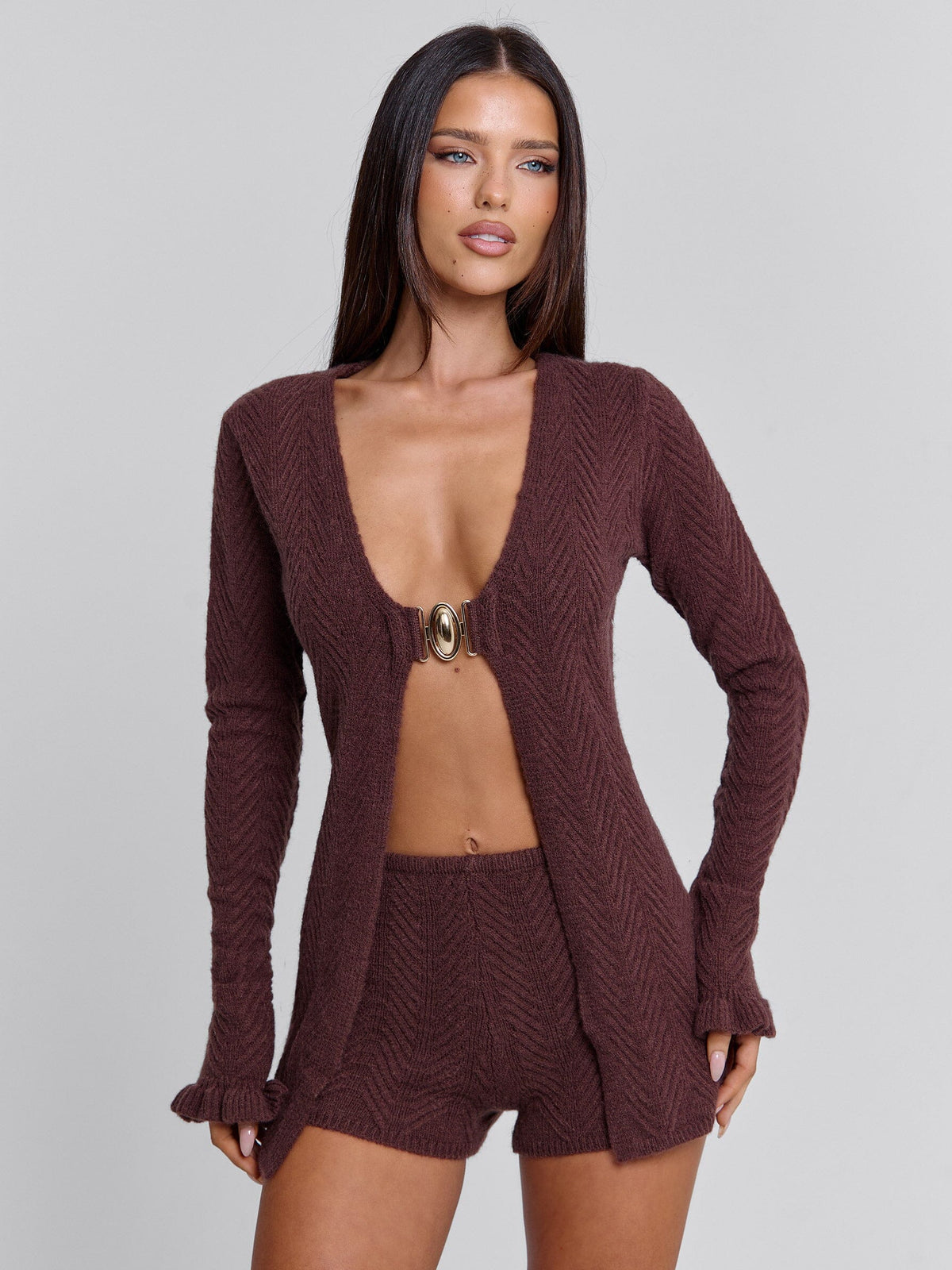 Ellapink VELMA TOP CHOCOLATE