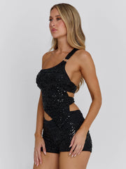 Ellapink ROC SHORTS BLACK