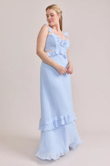 Ellapink Chiffon Dress | Made To Order