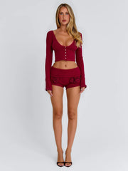 Ellapink CEREZA SHORTS RED