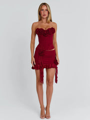 Ellapink EVELANE TOP RED