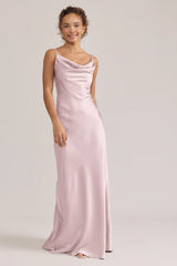 Ellapink Satin Dress | Ready To Ship | Perfect Pink