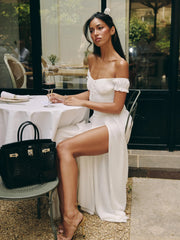 YVINNE MAXI DRESS WHITE