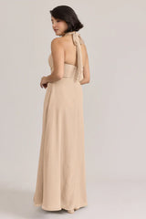 Ellapink Chiffon Dress | Ready To Ship | Champagne