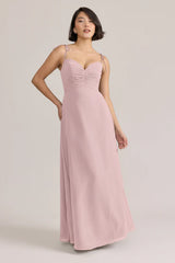 Ellapink Chiffon Dress | Ready To Ship | Pale Yellow