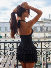 LARKYN MINI DRESS BLACK