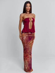 DIORA MAXI DRESS CELINE