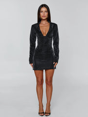 VELORAE MINI DRESS BLACK