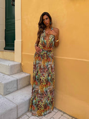 MIRARI MAXI DRESS VIPER