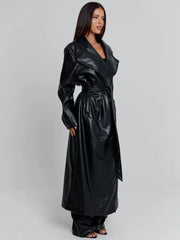 NOLITA TRENCH COAT BLACK