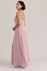 Ellapink Chiffon Dress | Ready To Ship | Perfect Pink