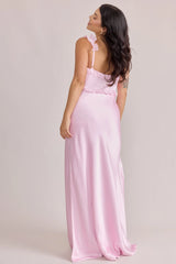 Satin + Chiffon Dress | Made To Order