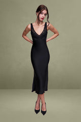 Scaosi Lace Detail Slip Dress