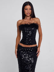 Ellapink NUI TOP BLACK