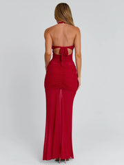Ellapink ZERRA MAXI DRESS RED