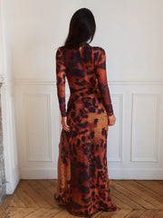 LUNELLE MAXI DRESS DENALI