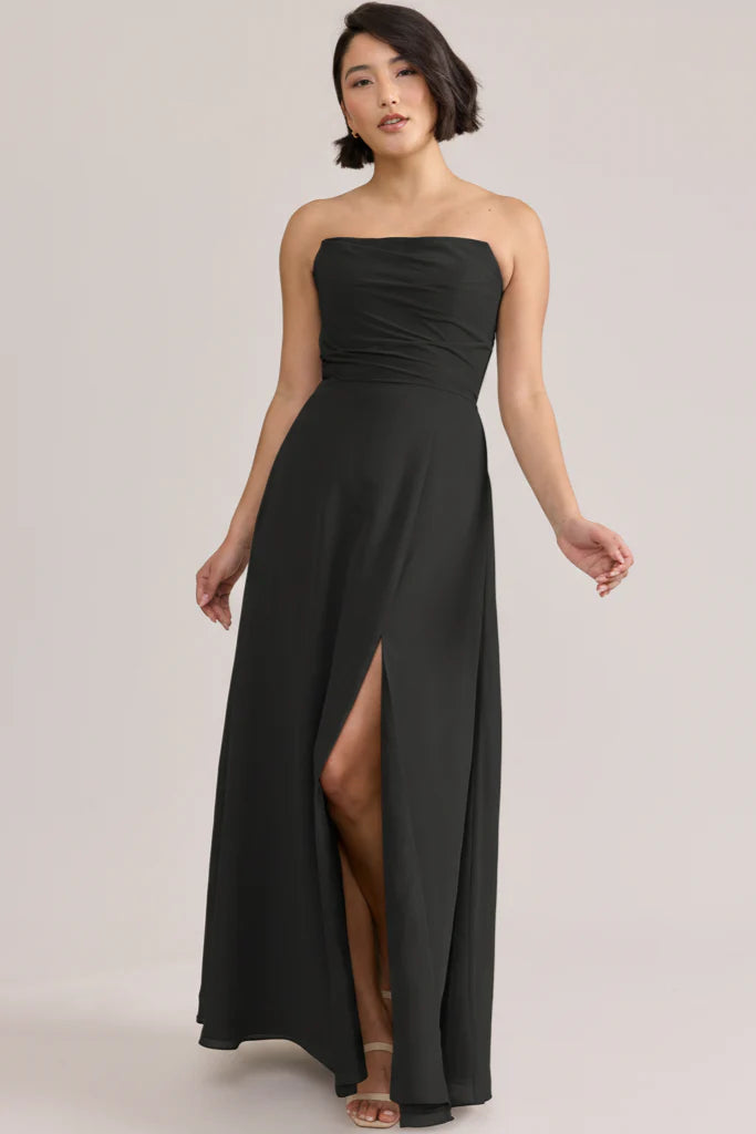 Ellapink Chiffon Dress | Ready To Ship | Black