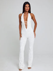 SAWYER JUMPSUIT WHITE