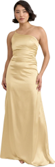 Ellapink Satin Dress Pale Yellow | Ready To Ship