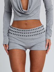 Ellapink ZAYANA SHORTS GREY MARLE