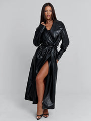 NOLITA TRENCH COAT BLACK