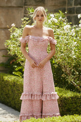 Shea Chiffon Floral Print Dress | Made To Order