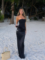 KYLI MAXI DRESS BLACK