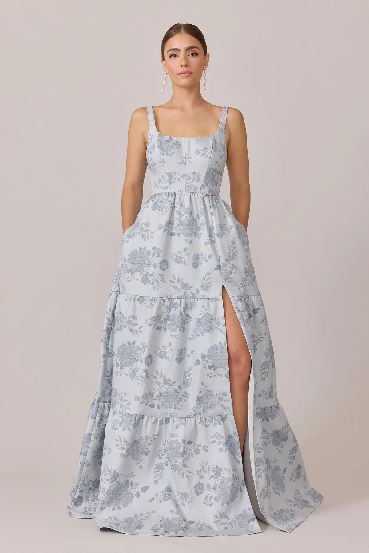 Winslet Jacquard Dress | Made To Order