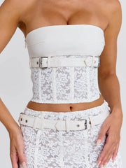 Ellapink LUNALLA TOP IVORY