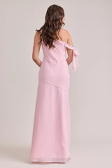 Ellapink Chiffon Dress | Made To Order