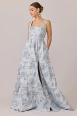 Winslet Jacquard Dress | Made To Order